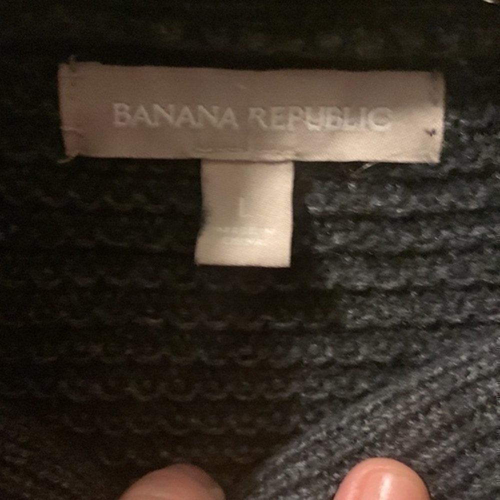 Banana Republic merino wool, alpaca & nylon sweater - Picture 4 of 8